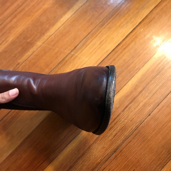SOLD - Frye Melissa Leather Chelsea Boots, Sz 8 - Picture 4 of 10